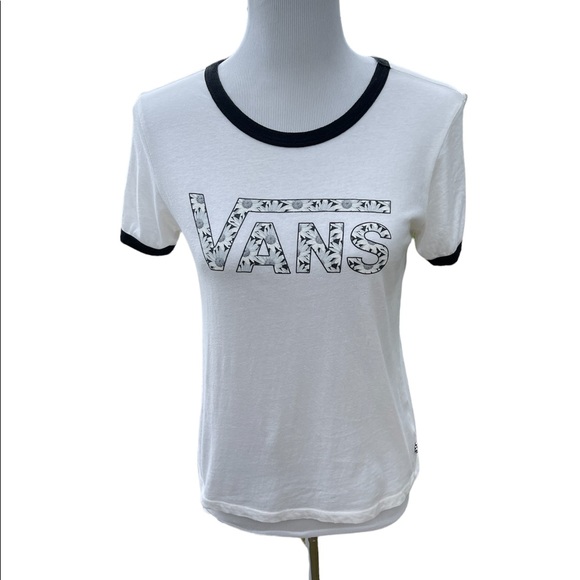 Vans Ringer Tee Shirt Size S - Picture 6 of 6